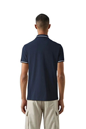 Tommy Hilfiger Erkek  Logolu Normal Kesim  Polo T-Shirt