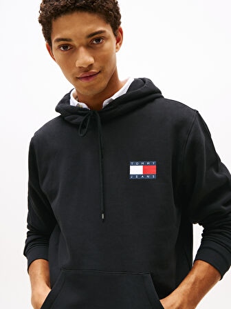 TOMMY HILFIGER TJM REG ESSENTIAL FLAG HOOD EXT Sweatshirt