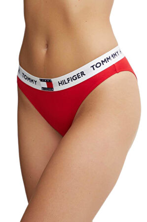 Tommy Hilfiger Kadın Kırmızı Classıc Bikini Külot UW0UW05617