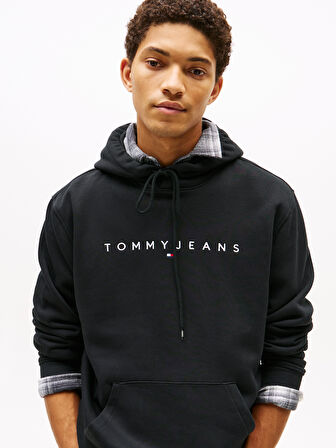 TOMMY HILFIGER TJM REG LINEAR LOGO HOODIE EXT Sweatshirt