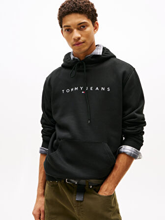 TOMMY HILFIGER TJM REG LINEAR LOGO HOODIE EXT Sweatshirt