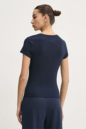 Kadın Tjw Slim T-Shirt - Lacivert | L