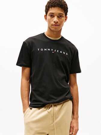 TOMMY HILFIGER TJM REG LINEAR LOGO TEE EXT T-Shirt