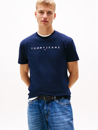 TOMMY HILFIGER TJM REG LINEAR LOGO TEE EXT T-Shirt