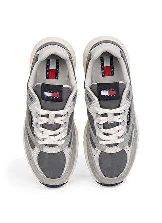Tommy Hilfiger Gri Erkek Sneaker THE CONEY SUEDE