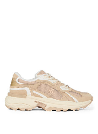 Tommy Hilfiger Koyu Bej Kadın Sneaker FW0FW08385