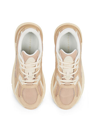 Tommy Hilfiger Koyu Bej Kadın Sneaker FW0FW08385