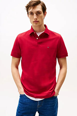 Erkek 1985 Regular Polo T-Shirt - Kırmızı | M