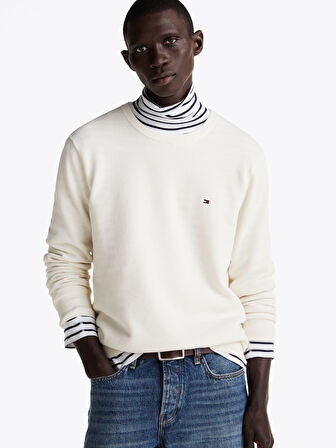 TOMMY HILFIGER ESSENTIAL STRUCTURE CREW NECK Kazak