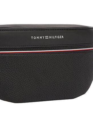 Tommy Hilfiger Siyah Erkek Bel Çantası TH CORP BUMBAG