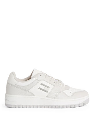 Tommy Hilfiger Gri Erkek Sneaker TJM RETRO BASKET CUPSOLE TUMBLE