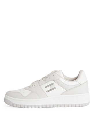 Tommy Hilfiger Gri Erkek Sneaker TJM RETRO BASKET CUPSOLE TUMBLE