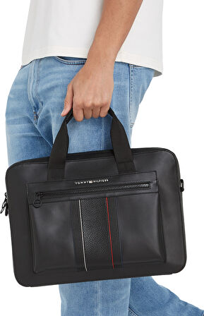 TOMMY HILFIGER TH FOUNDATION COMPUTER BAG Laptop & Evrak Çantası