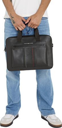 TOMMY HILFIGER TH FOUNDATION COMPUTER BAG Laptop & Evrak Çantası