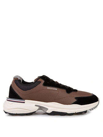 Tommy Hilfiger Erkek Kahverengi Sneakers