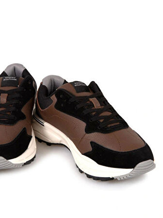 Tommy Hilfiger Erkek Kahverengi Sneakers