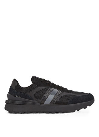 Tommy Hilfiger Siyah Erkek Sneaker TJM TECHNICAL RUNNER ESS