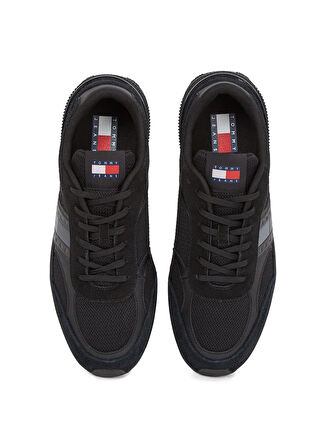 Tommy Hilfiger Siyah Erkek Sneaker TJM TECHNICAL RUNNER ESS
