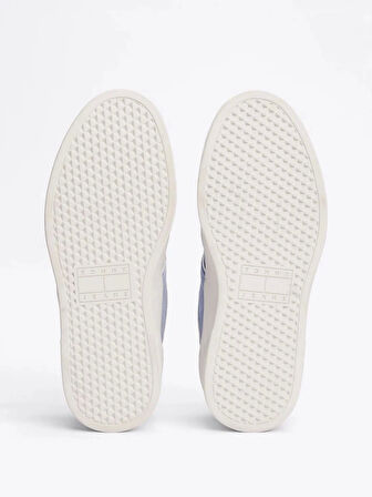 Tommy Hilfiger Kadın Mavi Greenwich Süet Sneaker