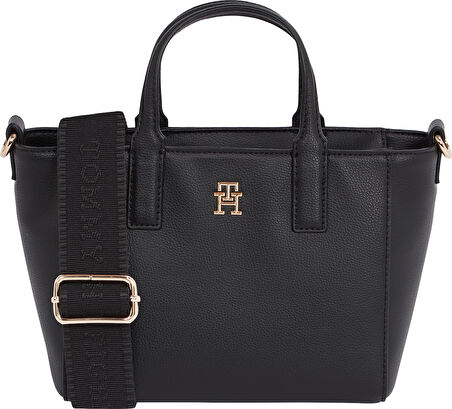 TOMMY HILFIGER TH SOFT LOGO MINI TOTE Omuz Çantası