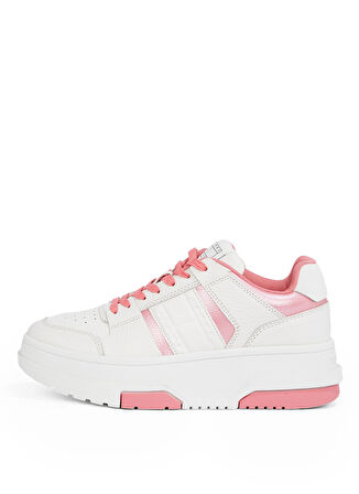 Tommy Hilfiger Beyaz - Pembe Kadın Sneaker EN0EN02702