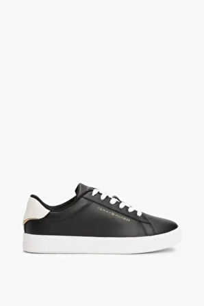 Tommy Jeans Kadın Sneaker Ayakkabı-FW0FW08320BLACK