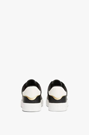 Tommy Jeans Kadın Sneaker Ayakkabı-FW0FW08320BLACK