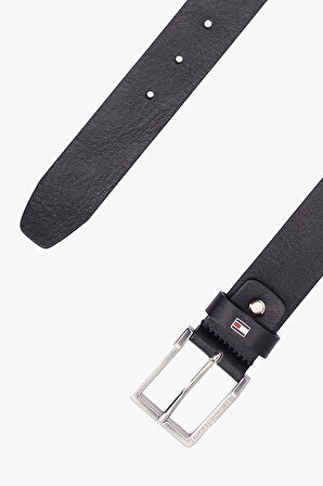 Tommy Hilfiger OLIVER ADJ 3.5 Erkek Siyah Kemer AM0AM13020DW6