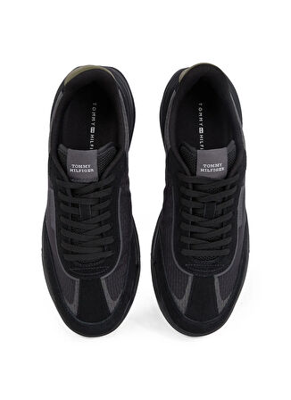 Tommy Hilfiger Siyah Erkek Sneaker RETRO RUNNER SEASONAL