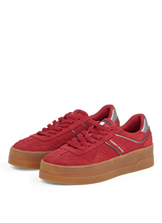 Tommy Hilfiger Kırmızı Kadın Sneaker EN0EN02676