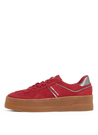 Tommy Hilfiger Kırmızı Kadın Sneaker EN0EN02676