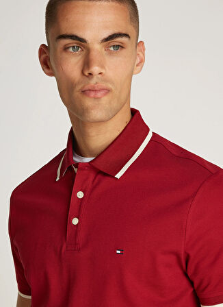 Tommy Hilfiger Kırmızı Erkek Polo T-Shirt MW0MW37514XIT