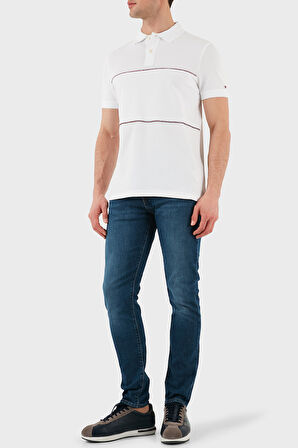 Tommy Hilfiger Erkek Polo Yaka T Shirt MW0MW38125 YBR