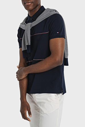 Tommy Hilfiger Erkek Polo Yaka T Shirt MW0MW38125 DW5