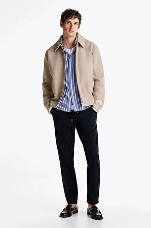 Tommy Hilfiger Erkek Lacivert Chıno Pantolon