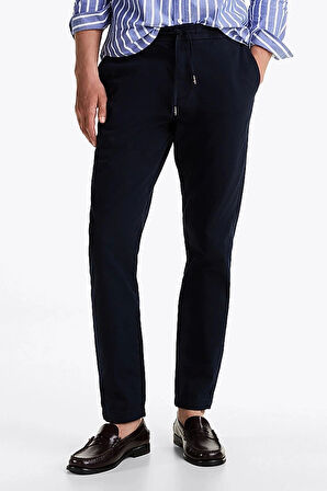 Tommy Hilfiger Erkek Lacivert Chıno Pantolon