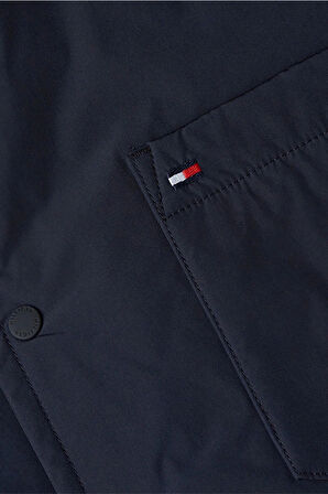 Tommy Hilfiger Erkek  Lw Packble  Lacivert Gömlek