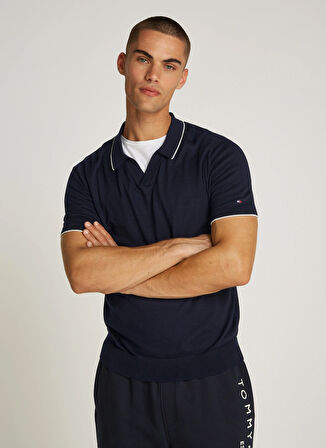 Tommy Hilfiger Mavi Erkek Polo T-Shirt MW0MW37420DW5