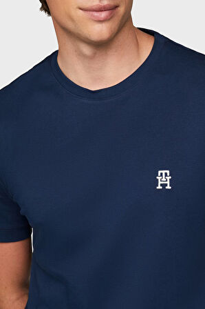 Tommy Hilfiger Erkek T Shirt MW0MW37510 DAF