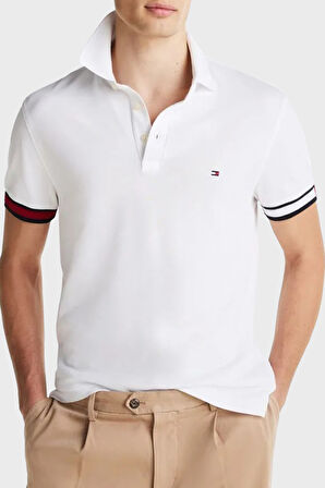 Tommy Hilfiger Erkek Polo Yaka T Shirt MW0MW37518 YBR