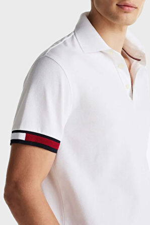 Tommy Hilfiger Erkek Polo Yaka T Shirt MW0MW37518 YBR