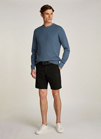 Tommy Hilfiger Mavi Erkek Kazak MW0MW37400DBZ