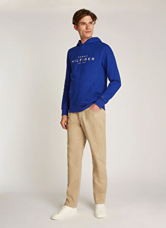 Tommy Hilfiger Mavi Erkek Sweatshırt MW0MW37455D03
