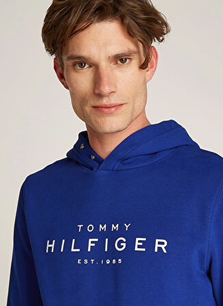 Tommy Hilfiger Mavi Erkek Sweatshırt MW0MW37455D03