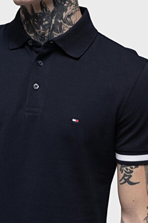 Tommy Hilfiger Erkek Polo Yaka T Shirt MW0MW37518 DW5