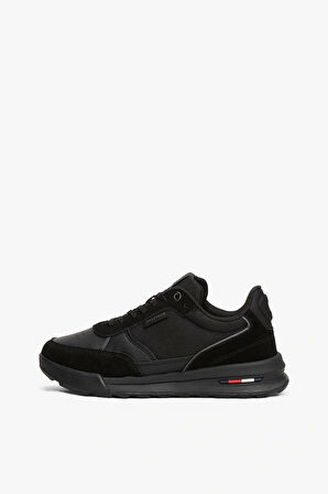 Tommy Hilfiger Erkek  Siyah Sneaker