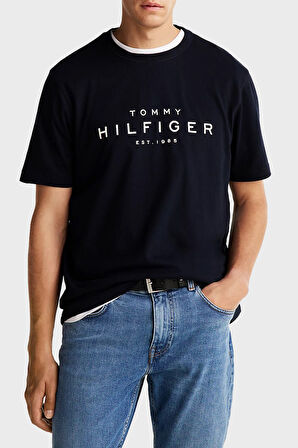 Tommy Hilfiger Erkek T Shirt MW0MW37448 DW5