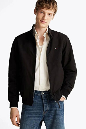 Tommy Hilfiger Erkek Siyah Regular Fit Ceket