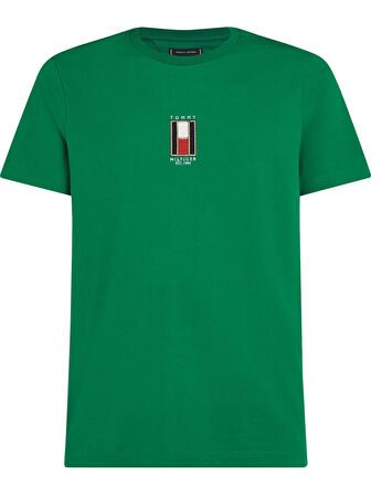 Tommy Hilfiger Erkek Yeşil T-Shirt