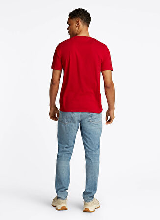 Tommy Hilfiger Kırmızı Erkek T-Shirt MW0MW37283XLD
